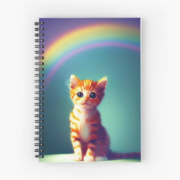 Item preview, Cutest Rainbow Kitten Surprise designed and sold by moorzyart.