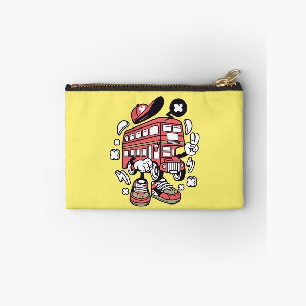 Item preview, Cute Double Decker Bus With Hands  designed and sold by Artistic Prints.