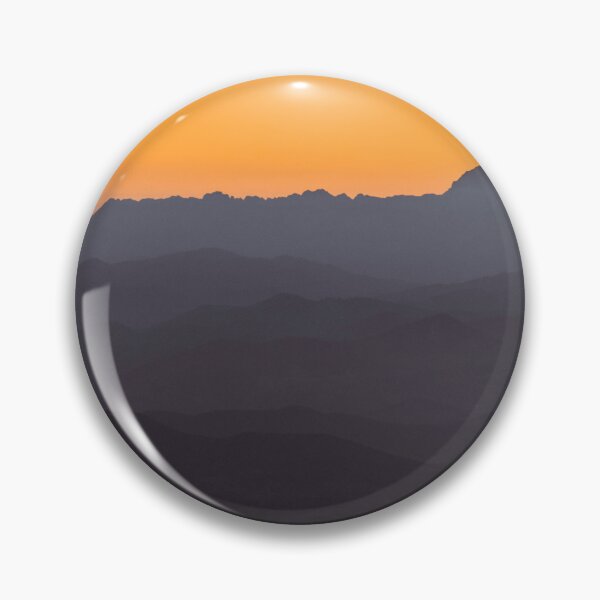 Item preview, sunset on a mountain range designed and sold by KRITERSart.