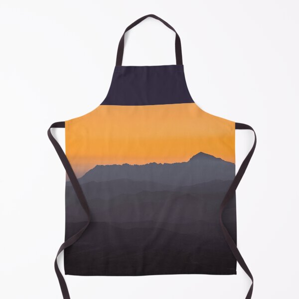 Item preview, sunset on a mountain range designed and sold by KRITERSart.