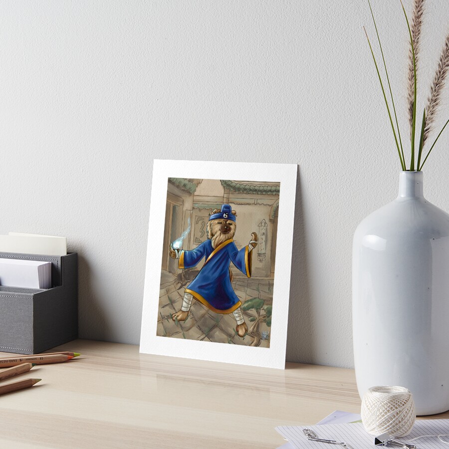 Tao Chow Art Board Print