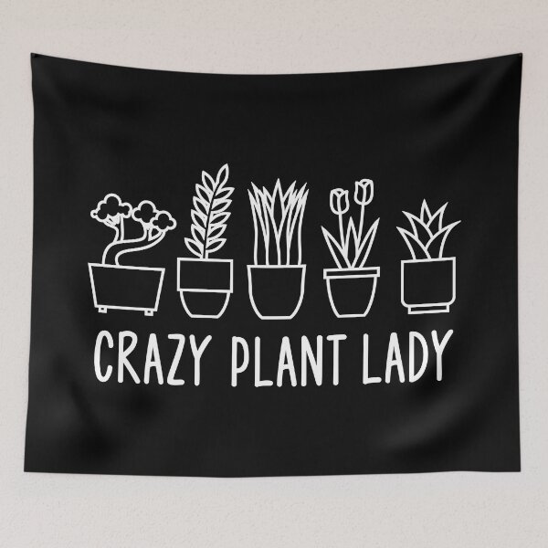 Item preview, Crazy Plant Lady Funny Houseplant Addict designed and sold by goodspy.