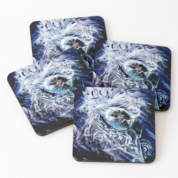 Item preview, Vortex- Abstract animal portrait designed and sold by CeinwenGobert.