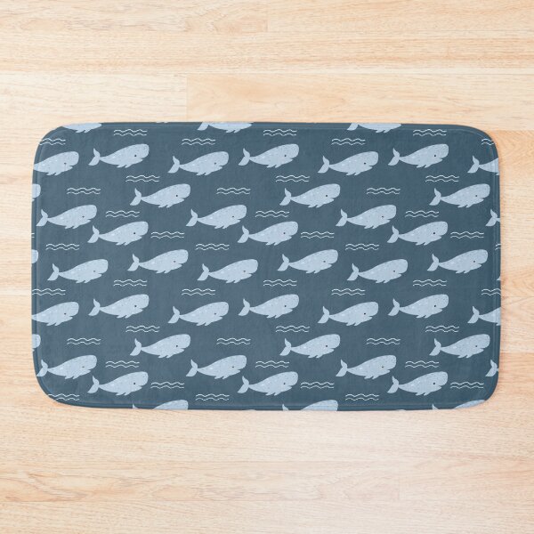 Item preview, Ocean Whales  - Seamless Sea Pattern designed and sold by DebbisPalette.
