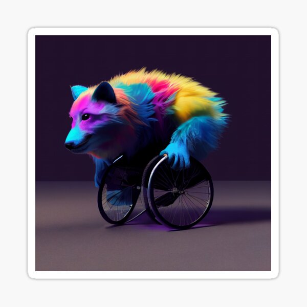 Dream about wheelchair Sticker