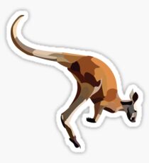Kangaroo Sticker