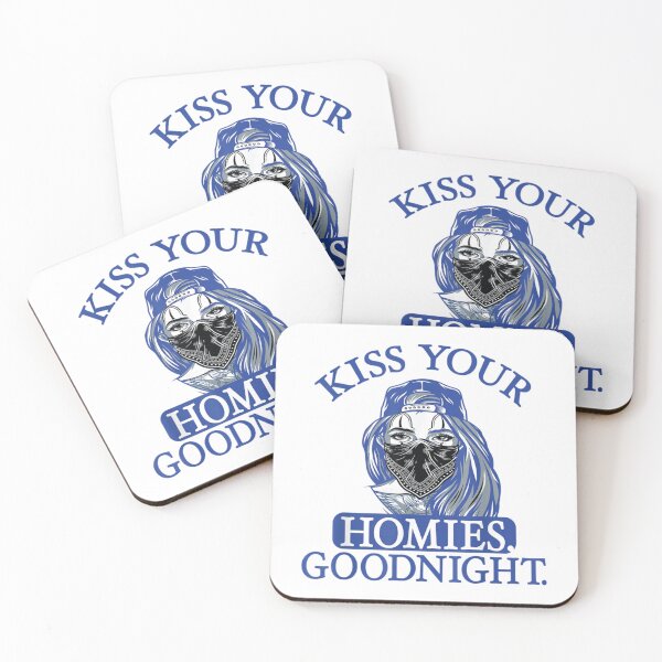 Item preview, Kiss Your Homies Goodnight Funny Sarcasm Viral Meme   designed and sold by TeepleScotts.