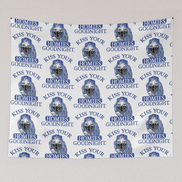 Item preview, Kiss Your Homies Goodnight Funny Sarcasm Viral Meme   designed and sold by TeepleScotts.