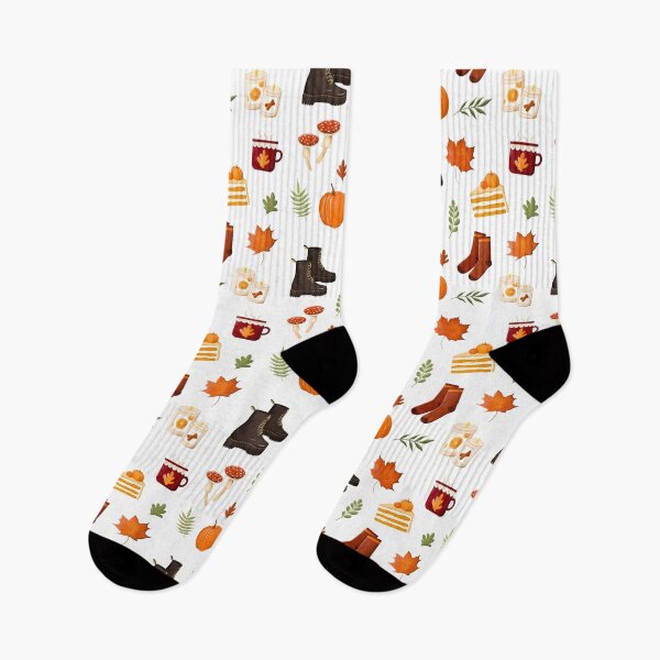 Item preview, Autumn cozy warm colors illustration sticker sheet designed and sold by mikhaleeevich.