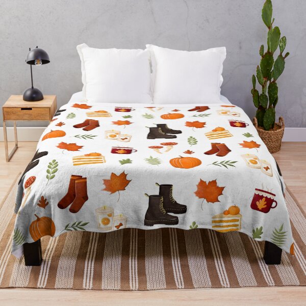 Item preview, Autumn cozy warm colors illustration sticker sheet designed and sold by mikhaleeevich.
