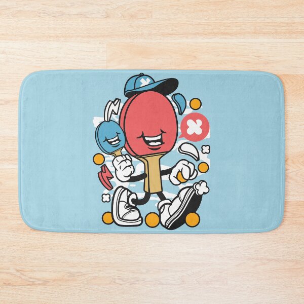 Item preview, Cute Table Tennis Racket With Hand And Shoes designed and sold by Artistic Prints.