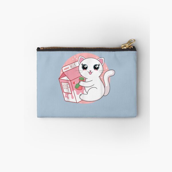 Item preview, Anime Kawaii Cat Strawberry Milkn Boy Girl Kid designed and sold by MaximusKova.
