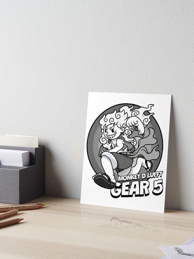 One piece Luffy gear 5 | Art Board Print