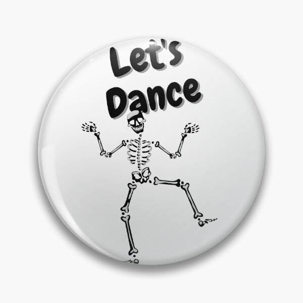 Item preview, Fun Dancing Halloween Skeleton Black  designed and sold by SleepyTimeTales.