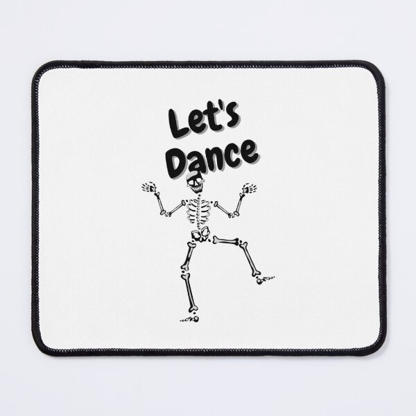 Item preview, Fun Dancing Halloween Skeleton Black designed and sold by SleepyTimeTales.