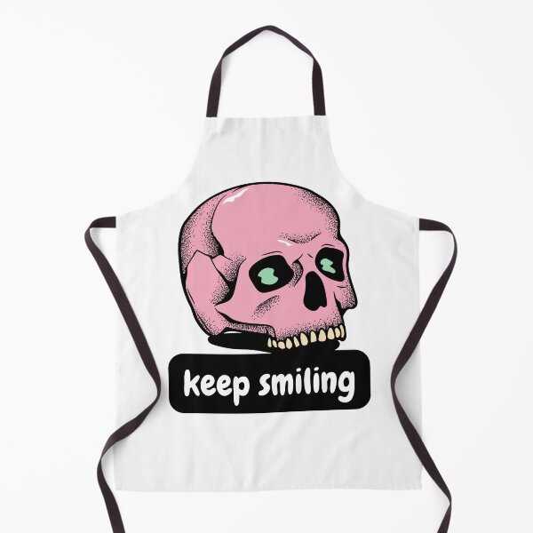 Item preview, Pink Halloween Skull designed and sold by SleepyTimeTales.