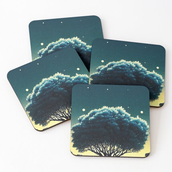 Item preview, Contemporary Tree Painting Print. designed and sold by kaicvandillen.