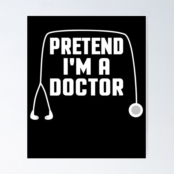 Item preview, Pretend I'm a Doctor Lazy Halloween Costume designed and sold by Nepaz-Designs.