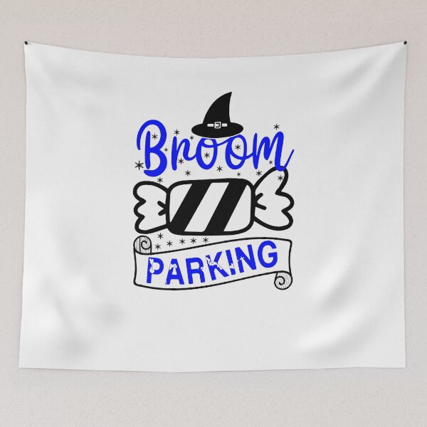 Item preview, Broom Parking designed and sold by AdventArt.