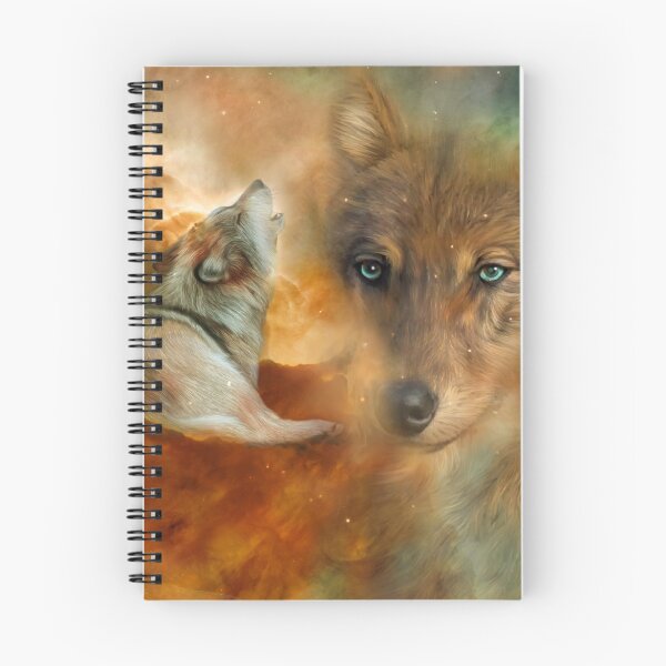 Item preview, Celestial Wolves 3 designed and sold by Carol  Cavalaris.
