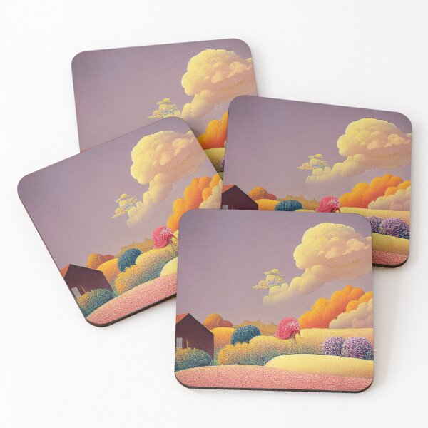Item preview, Magical colorful landscape designed and sold by beornbjorn.