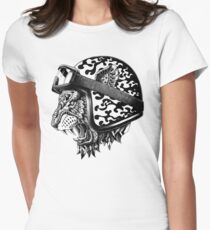 Tigerhelm Tailliertes T-Shirt für Frauen
