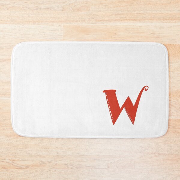 Item preview, Letter W Red initial monogram alphabet W capital W designed and sold by Antique-Gifts.