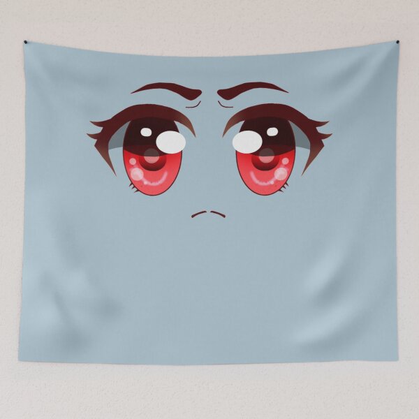 Item preview, Angry anime girl face designed and sold by BreannaKi.