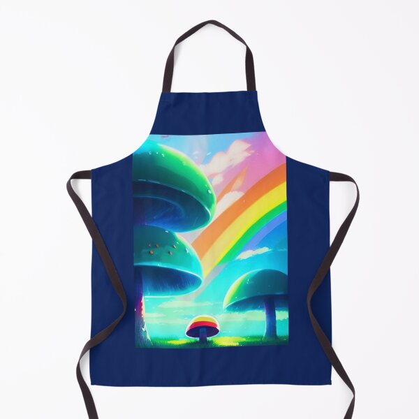Aperçu de l'œuvre SURREAL RAINBOW AND MUSHROOMS créée et vendue par sailorsam1805.
