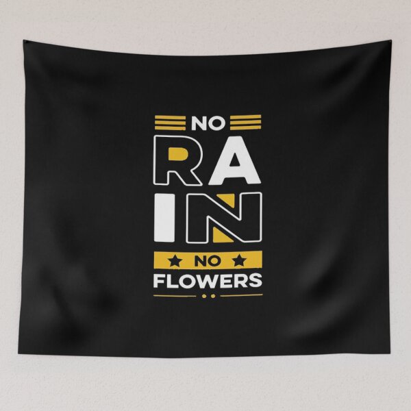 Item preview, No Rain No Flowers designed and sold by VitezCrni.