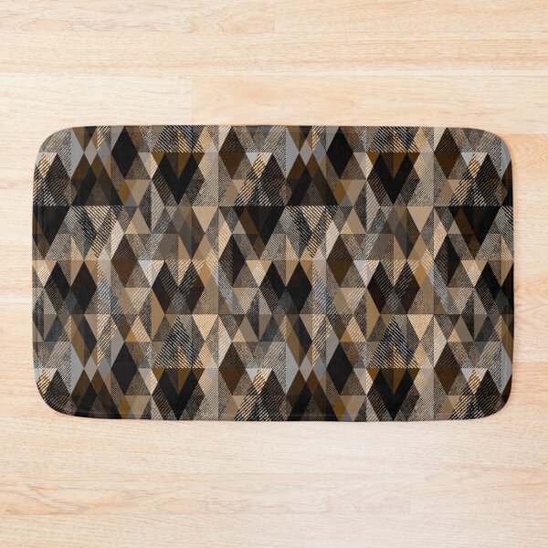 Item preview, Textured rhombic pattern. Beige, brown background. designed and sold by marinaklykva.