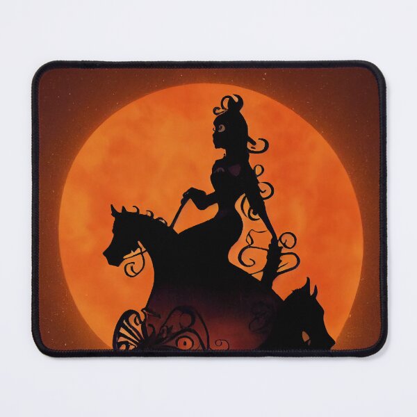 Item preview, Halloween princess riding a horse designed and sold by AI-Art-and-I.