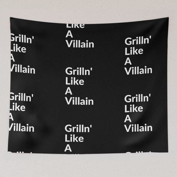Item preview, GRILLIN LIKE A VILLAIN designed and sold by unclejab.