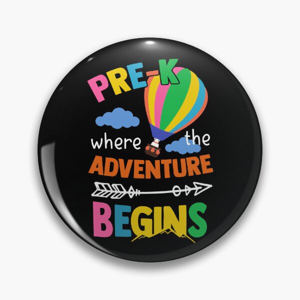 Item preview, Pre-K Where The Adventure Begins Back To school designed and sold by joelcleggk10.