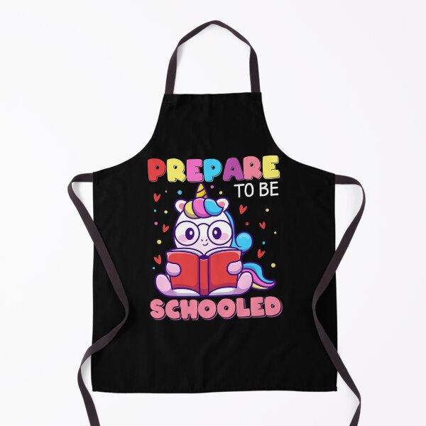 Item preview, Prepare To Be Schooled Back To School Unicorn Books designed and sold by joelcleggk10.