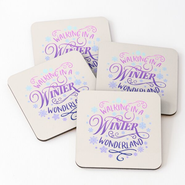 Item preview, Walking In A Winter Wonderland, Colorful Winter Design designed and sold by TrulyEpoque.