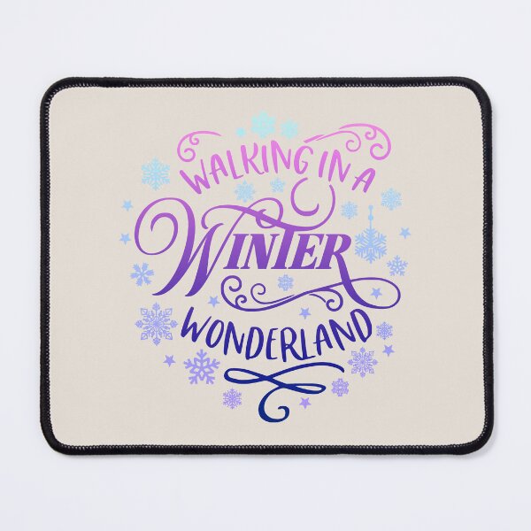 Item preview, Walking In A Winter Wonderland, Colorful Winter Design designed and sold by TrulyEpoque.