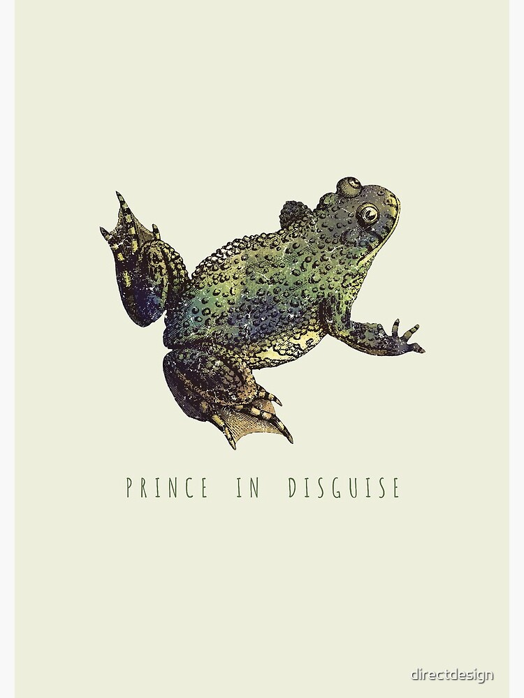 Prince in Disguise - frog/toad Spiral Notebook for Sale by directdesign