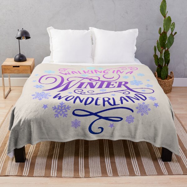 Item preview, Walking In A Winter Wonderland, Colorful Winter Design designed and sold by TrulyEpoque.