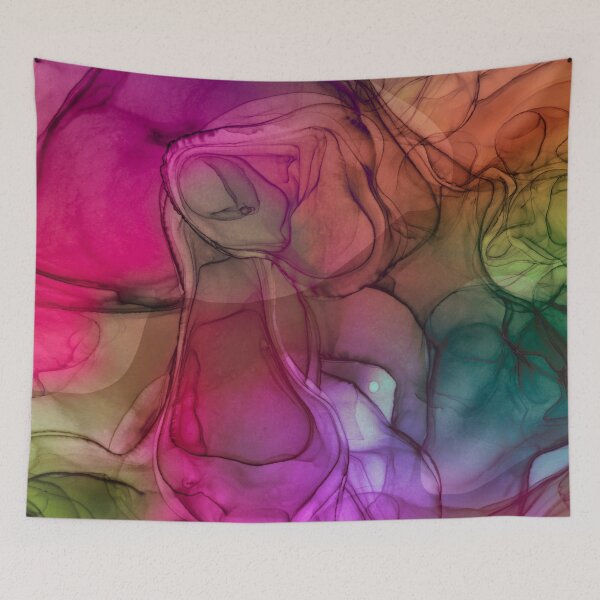 Item preview, Abstract liquid art alcohol ink, liquid marble art design, abstract marble art, liquid art, multicoloured watercolor  designed and sold by ZeinabTaha.
