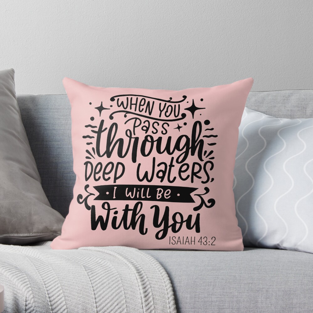 Item preview, Throw Pillow designed and sold by stillnessgifts.