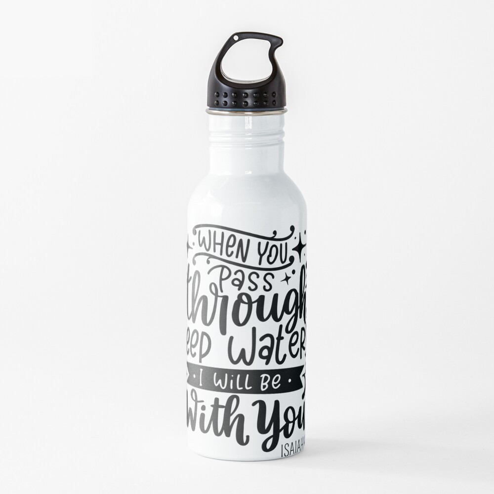 Item preview, Water Bottle designed and sold by stillnessgifts.