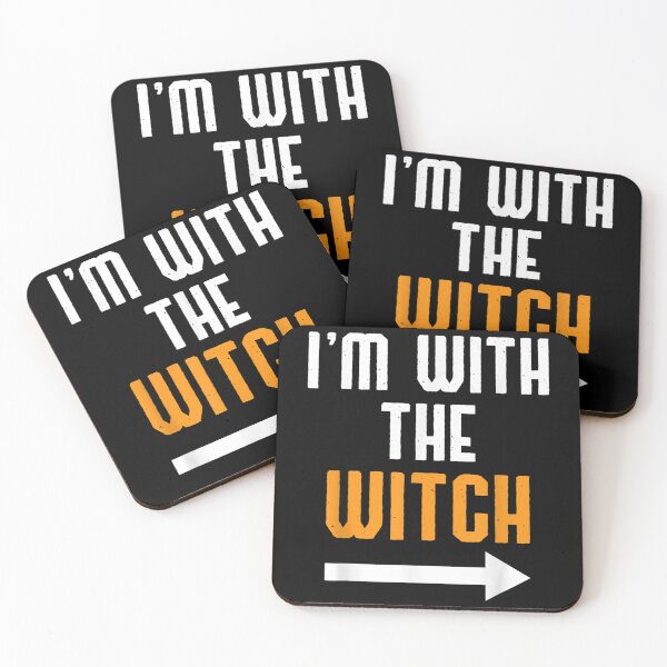 Item preview, Halloween Im With The Witch Funny Halloween designed and sold by KylarDuffy.