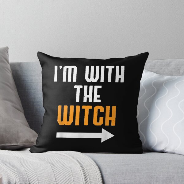 Item preview, Halloween Im With The Witch Funny Halloween designed and sold by KylarDuffy.