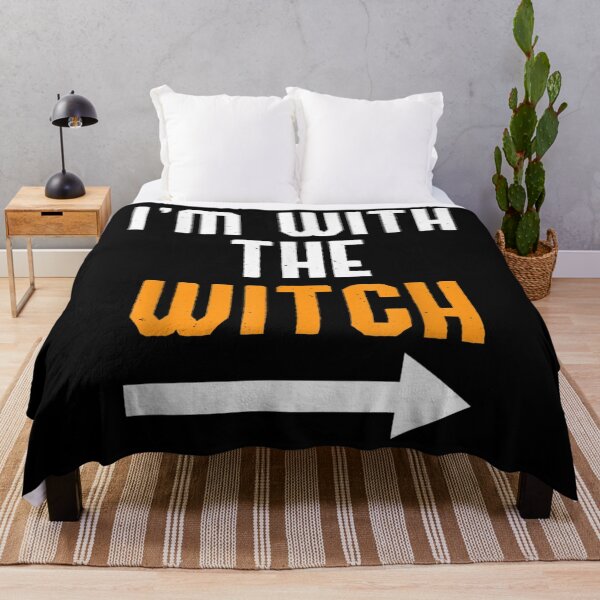 Item preview, Halloween Im With The Witch Funny Halloween designed and sold by KylarDuffy.