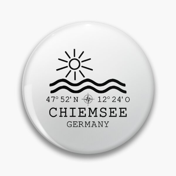 Item preview, Chiemsee Lake Water Germany Coordinates designed and sold by richter74.