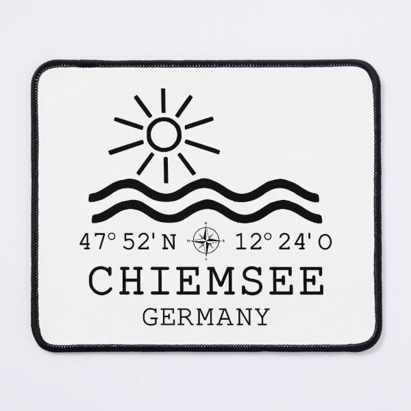 Item preview, Chiemsee Lake Water Germany Coordinates designed and sold by richter74.