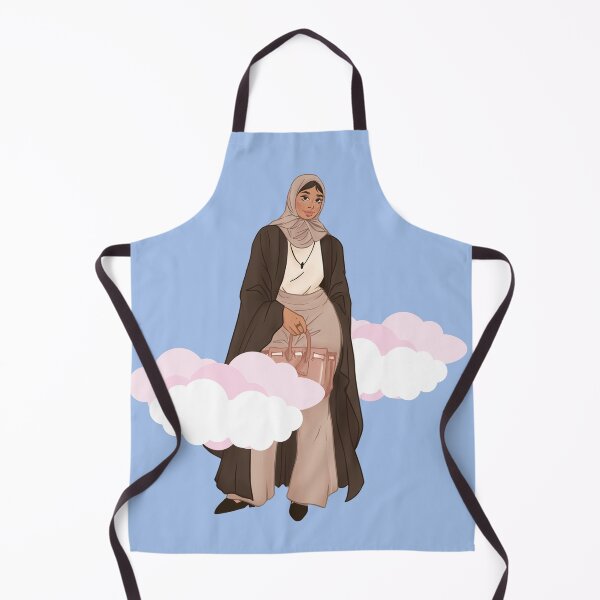 Item preview, Orgullosa mujer musulmana vistiendo su hermoso hiyab designed and sold by PerezStoreArt.