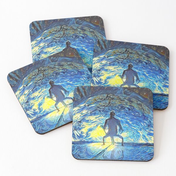 Item preview, Mass Effect Illusive Man Starry Night designed and sold by weirdo97.