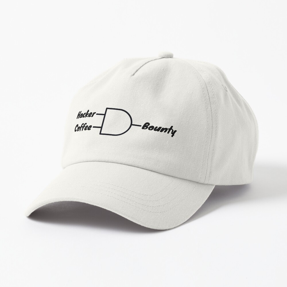 Hacker And Coffee Dad Hat - programmer humor design by HackerLooks